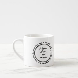 Ich Liebe Sie Espressotasse