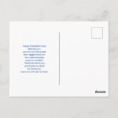 Ich Liebe Sie Extravagant Golden Verziert Herzens Postkarte (Rückseite)