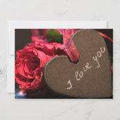 Ich Liebe Sie Feiertagskarte (Vorderseite)