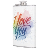 Ich Liebe Sie Flachmann (Links)