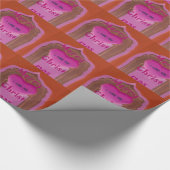 Ich Liebe Sie froh Weihnachten Herz Geschenkpapier (Ecke)