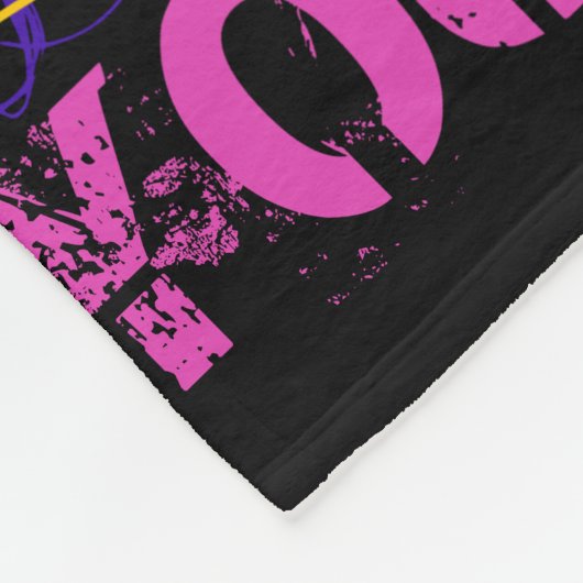 Ich Liebe Sie für immer wiederholen benutzerdefini Fleecedecke (Ecke)