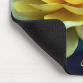 Ich Liebe Sie Gelb Rose Personalisiert Mousepad (Ecke)
