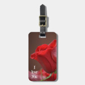 Ich Liebe Sie Gepäckanhänger (Vorderseite vertikal)