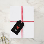 Ich Liebe Sie Geschenkanhänger (Mit Garn)
