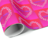 Ich Liebe Sie Geschenke Wrap Geschenkpapier (Rolleneckpunkt)