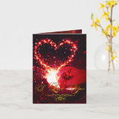 Ich Liebe Sie | Grußkarte Karte (Gelbe Blume)