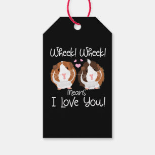 Ich Liebe Sie Guinea Pig Cavy Roddent Geschenkanhänger