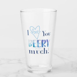 Ich Liebe, Sie haben viel Spaß Typ Valentine Glas