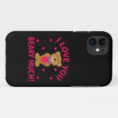 Ich Liebe, Sie haben viel Teddybär. Case-Mate iPhone Hülle (Rückseite (Horizontal))