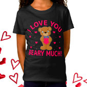 Ich Liebe, Sie haben viel Teddybär. T-Shirt