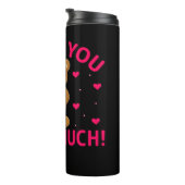 Ich Liebe, Sie haben viel Teddybär. Thermosbecher (Nach rechts gedreht)