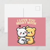 Ich Liebe, Sie haben viel zu sehen Postkarte (Vorne/Hinten)