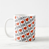 Ich Liebe Sie - Herz Kaffeetasse (Links)