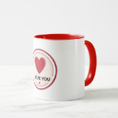 Ich Liebe Sie Herzenslust Tasse (VorderseiteRechts)