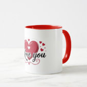 Ich Liebe Sie Herzenslust Tasse (VorderseiteRechts)