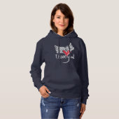 Ich Liebe Sie Hoodie (Vorne ganz)