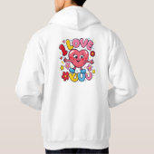 Ich Liebe Sie Hoodie (Rückseite)