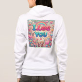 Ich Liebe Sie Hoodie (Rückseite)