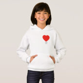 Ich Liebe Sie Hoodie (Vorne ganz)