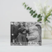 Ich Liebe Sie, ich würde Risikopools Postkarte (Stehend Vorderseite)