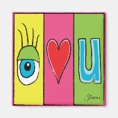 Ich Liebe Sie immer Magnet (Vorne)