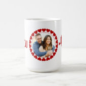 Ich Liebe Sie immer und für immer benutzerdefinier Kaffeetasse (Mittel)