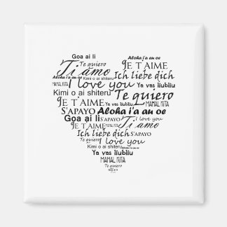 Ich Liebe Sie in anderen Sprachen 5 Magnet