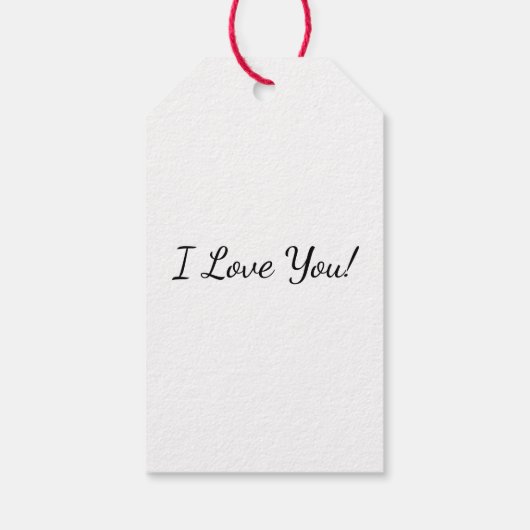 Ich Liebe Sie in ASL Geschenkanhänger (Rückseite)