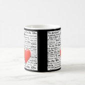 Ich Liebe Sie in vielen Sprachen Kaffeetasse (Mittel)