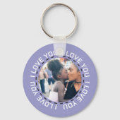 Ich Liebe Sie individuell Schlüsselanhänger (Rückseite)