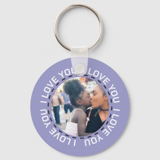 Ich Liebe Sie individuell Schlüsselanhänger (Rückseite)