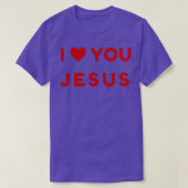 Ich Liebe Sie JesusChristian t T-Shirt (Design vorne)