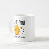 Ich Liebe Sie Kaffeetasse (Vorderseite Links)