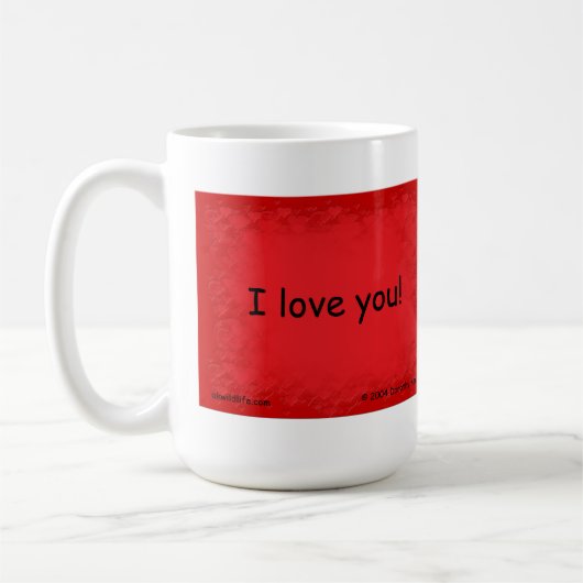 "Ich Liebe Sie! " Kaffeetasse (Links)
