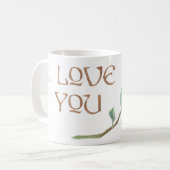 Ich Liebe Sie Kaffeetasse (Vorderseite Links)