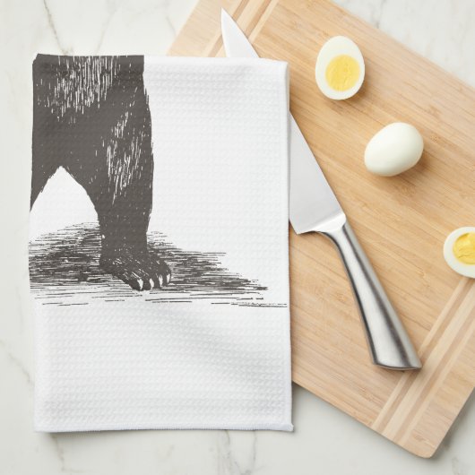 Ich Liebe Sie Kalifornien Geschirrtuch (Viertel Falte)