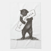 Ich Liebe Sie Kalifornien Geschirrtuch (Vertikal)