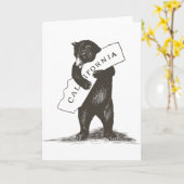 Ich Liebe Sie Kalifornien Karte (Gelbe Blume)