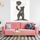 Ich Liebe Sie Kalifornien Leinwanddruck (Insitu (Wohnzimmer))