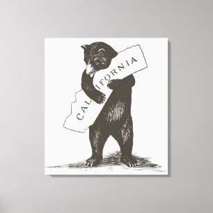 Ich Liebe Sie Kalifornien Leinwanddruck