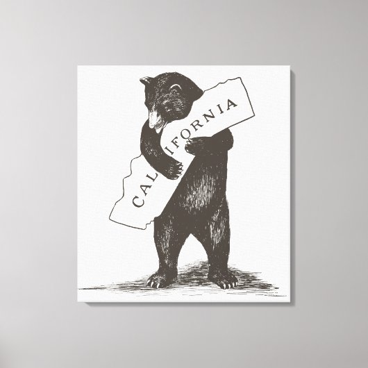 Ich Liebe Sie Kalifornien Leinwanddruck (Vorderseite)