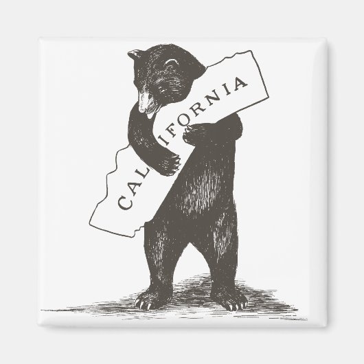 Ich Liebe Sie Kalifornien Magnet (Vorne)