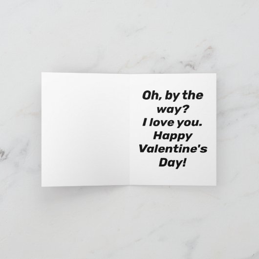 Ich Liebe Sie Karte (Innenseite)