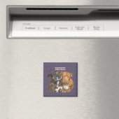 Ich Liebe, Sie knacken Staffys Magnet (In Situ (Geschirrspüler))