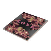 Ich Liebe Sie kosmisches Konstellationsmuster Art Fliese (Seite)