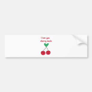 Ich Liebe, Sie kreuzen viel Valentine Autoaufkleber