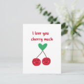 Ich Liebe, Sie kreuzen viel Valentine Begleitkarte (Stehend Vorderseite)