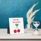 Ich Liebe, Sie kreuzen viel Valentine Fotoplatte (InSitu)