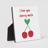 Ich Liebe, Sie kreuzen viel Valentine Fotoplatte (Vorderseite)